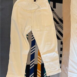 Res Ipsa Women's White Track Pants